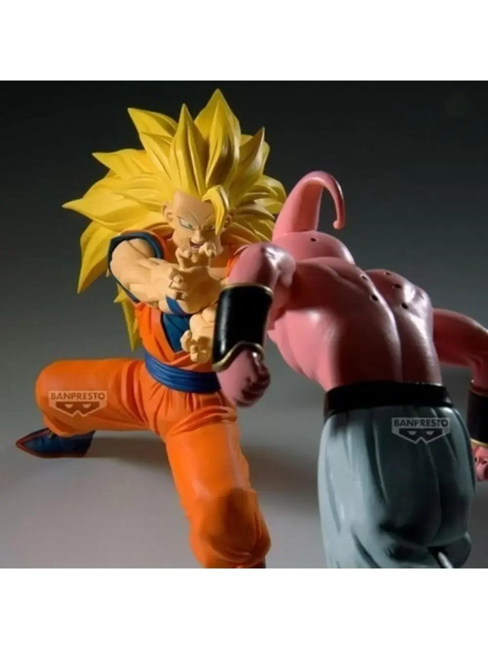 Banpresto Dragon Ball Z Match Makers Goku SSJ3 Kid Buu Figure Set US Seller